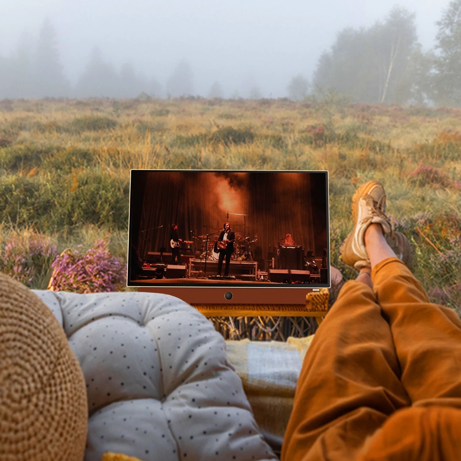 SmartVision™ - Televisão Led HD Portátil sem Fio com Bateria de 7 Horas