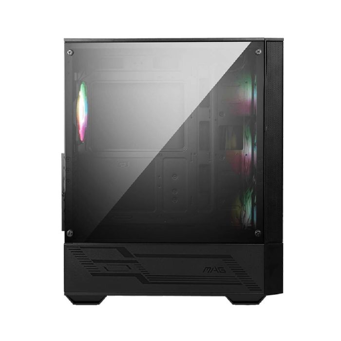 Gabinete Gamer MSI Mag Forge 115R Mid Tower Vidro Temperado C/ 4 Fans ARGB - Preto
